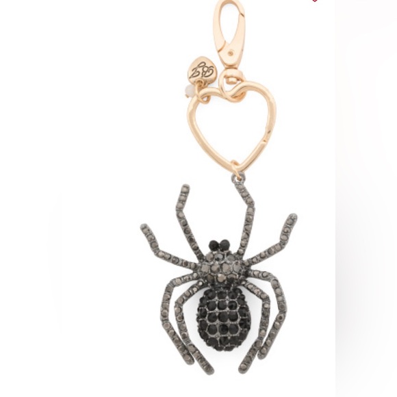 Betsey Johnson spider and ghost set of 2 key fobs/purse charms - Picture 7 of 10